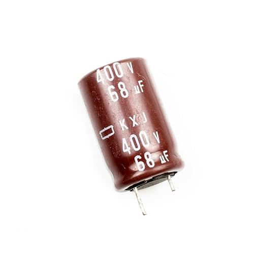 2pcs Chemi-con 400V 68uf Capacitor, Aluminum Radial Electrolytic Capacitors for TV, LCD, Radio, Microwave, Game (16 x 26mm) von Luftschloss