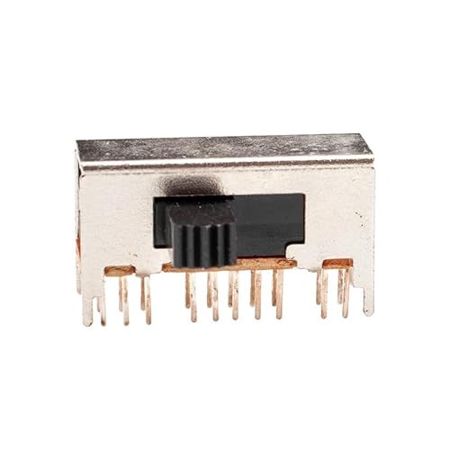 Luftschloss,5 Stück SS-44D04 4P4T 20pin Leiterplatte 4 Position 3-5-2 Schaltschiebeschalter von Luftschloss