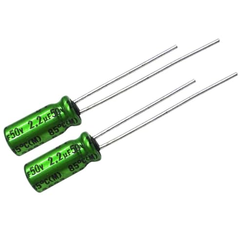 Nichicon ES Muse Bipolar 50 V 2,2 uf Audio Grade Elektrolytkondensator, 5 Stück von Luftschloss