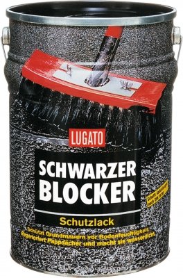 Lugato Schwarzer Blocker Schutzlack 750ml von Lugato