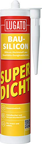 Lugato Super Dicht 300 ml rehbraun - Elastische Fugenmasse *Bausilikon* von Lugato