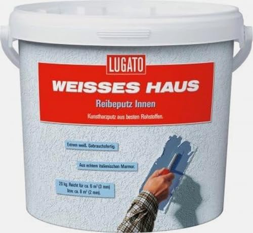 Lugato Weisses Haus Reibeputz Innen 2mm 8 kg von Lugato