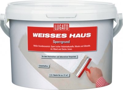 Lugato Weisses Haus Sperrgrund 2,5 l von Lugato