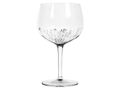 Luigi Bormioli 12464 Mixology Spanish Gin und Tonic Kelch, Cockatilglas, 800ml, Kristallglas, transparent, 6 Stück von Luigi Bormioli