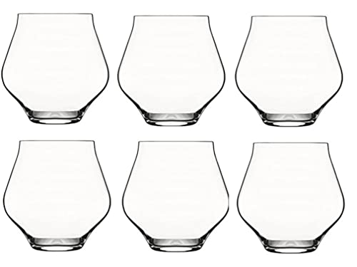 Luigi Bormioli 7540463 Supremo Box mit 6 Seidel niedrige Form, Kristall transparent 10 x 10 x 9,8 cm Luigi Bormioli 7540463 Supremo Box mit 6 Seidel niedrige Form, Kristall transparent 10 x 10 x 9,8 cm von Bormioli Rocco