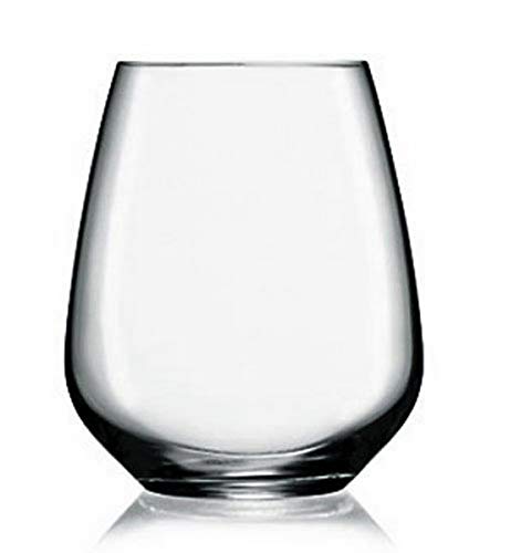 Luigi Bormioli Trinkgläser 670 ml PRESTIGE, hochwertiges Cabernet/Merlot Weinglas, bleifreies Kristallglas aus Italien (Farbe: Transparent), Menge: 1 x 4 Stück von Luigi Bormioli
