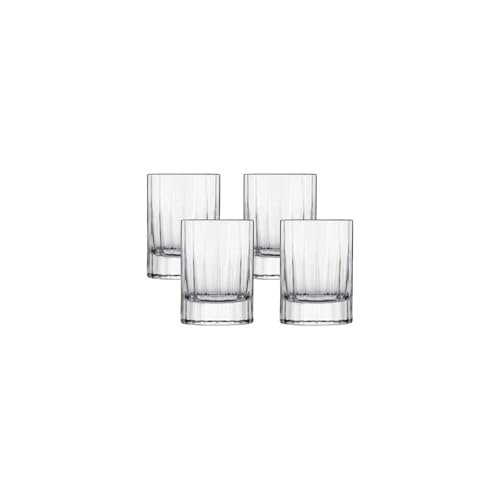 Luigi Bormioli Bach Likör-Glas 70ml x4 – Elegantes Design für Likör-Liebhaber, Perfekte Präsentation, Robust & Spülmaschinengeeignet von Luigi Bormioli