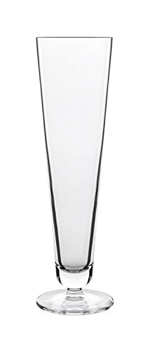 Luigi Bormioli Pilsglas 500 ml PRESTIGE, hochwertiges Bierglas aus Italien, bleifreies Kristallglas für Pilsener Bier (Farbe: Transparent), Menge: 1 x 4 Stück von Luigi Bormioli