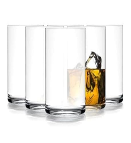 Luigi Bormioli Son.hyx High-Tech-Kristallglas, 360 ml, dünnes High-Tech-Kristallglas, für Cocktail, Eistee, Wasser, Saft, spülmaschinenfest, hergestellt in Italien, 6 Stück von Luigi Bormioli