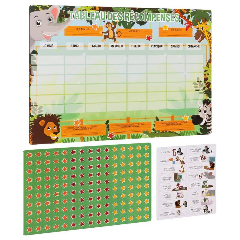 Luigi's Magnettafel reward chart (French), (1-tlg) von Luigi's