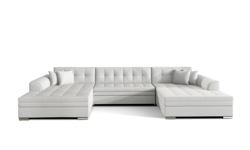 Lukas Möbel Wohnlandschaft Wohnlandschaft Vera mit Schlaffunktion XXL-Sofa in U-Form, mit Bettfunktion von Lukas Möbel