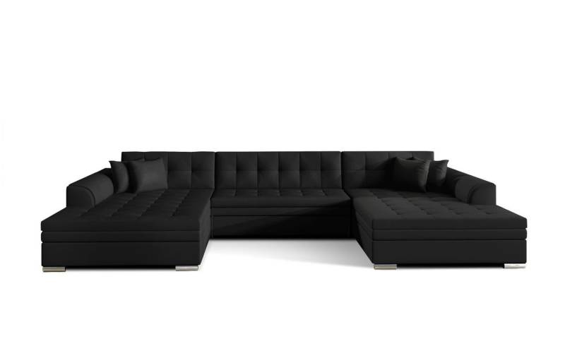 Lukas Möbel Wohnlandschaft Wohnlandschaft Vera mit Schlaffunktion XXL-Sofa in U-Form, mit Bettfunktion von Lukas Möbel