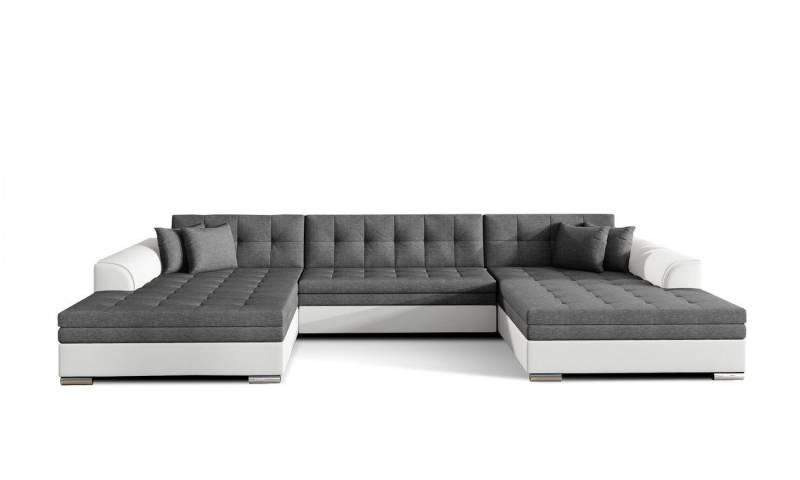 Lukas Möbel Wohnlandschaft Wohnlandschaft Vera mit Schlaffunktion XXL-Sofa in U-Form, mit Bettfunktion von Lukas Möbel