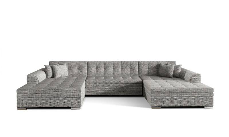 Lukas Möbel Wohnlandschaft Wohnlandschaft Vera mit Schlaffunktion XXL-Sofa in U-Form, mit Bettfunktion von Lukas Möbel