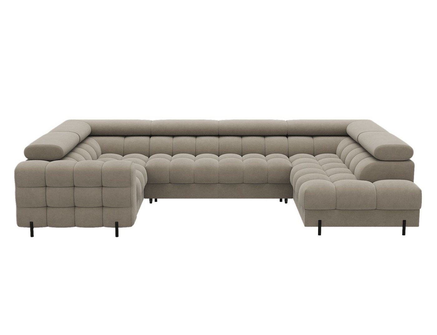 Lukas Möbel Wohnlandschaft XXL-Sofa in U-Form Felix Wohnlandschaft mit Schlaffunktion Bettkasten, mit verstellbaren Kopfstützen, Bettkasten und Schlaffunktion Lukas Möbel Wohnlandschaft XXL-Sofa in U-Form Felix Wohnlandschaft mit Schlaffunktion Bettkasten, mit verstellbaren Kopfstützen, Bettkasten und Schlaffunktion von Lukas Möbel