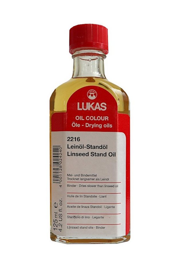 Lukas-Nerchau GmbH Leinölfirnis LUKAS Leinöl-Standöl 2216 - 125 ml von Lukas-Nerchau GmbH