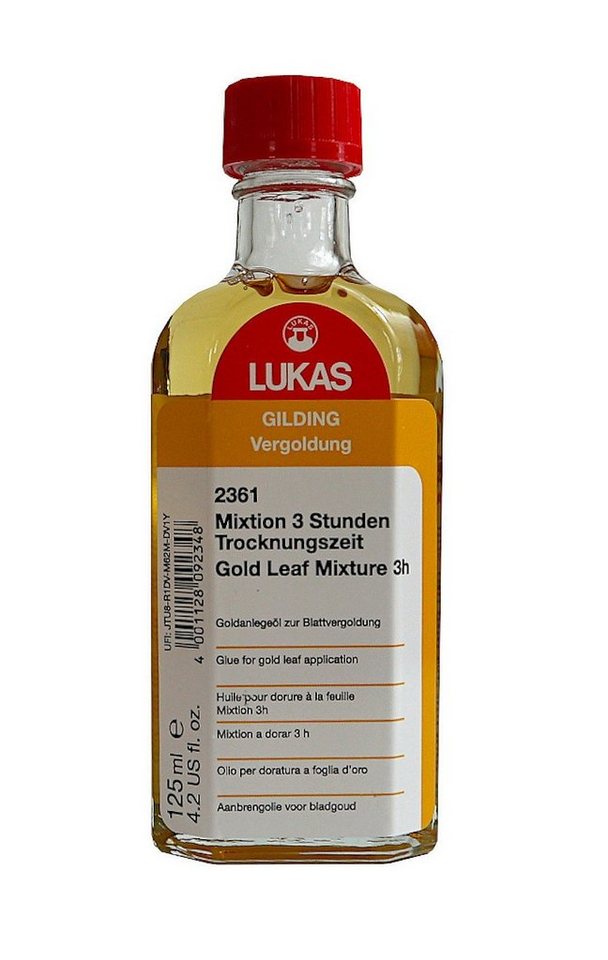 Lukas-Nerchau GmbH Leinölfirnis LUKAS Mixtion 3 Stunden Trocknungszeit - 125 ml von Lukas-Nerchau GmbH