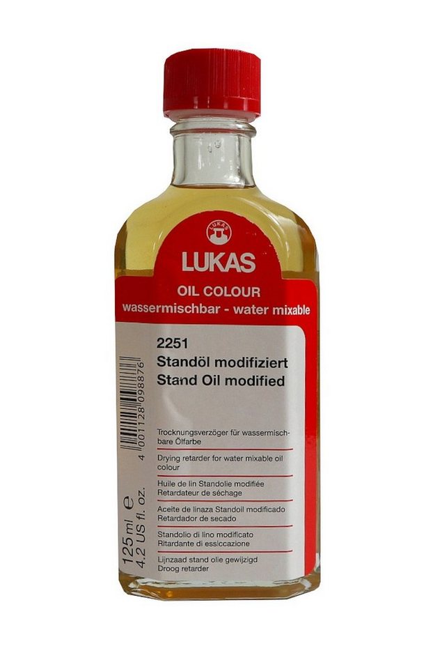 Lukas-Nerchau GmbH Leinölfirnis LUKAS Standöl modifiziert - 125 ml von Lukas-Nerchau GmbH