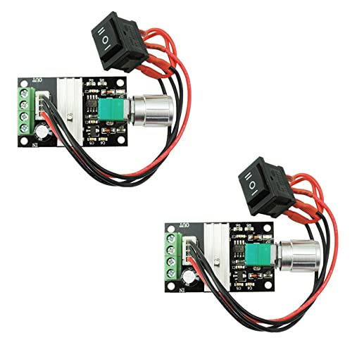 Lukasz 2 x 6 V 12 V 24 V 28 V 3 A 80 W Motorcontroller DC (PWM) Umschaltschalter verstellbar 1203BB von Lukasz