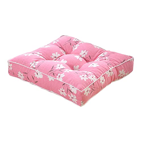 Lukery Stuhlkissen rutschfeste, Waschbare Leinen Weiche Booster Sitzkissen Komfort Stuhlauflage als Stuhl Kissen für Outdoor & Indoor Gartenstuhl, Küche oder Esszimmerstuhl (50x50x9cm,Rosa Magnolie) Lukery Stuhlkissen rutschfeste, Waschbare Leinen Weiche Booster Sitzkissen Komfort Stuhlauflage als Stuhl Kissen für Outdoor & Indoor Gartenstuhl, Küche oder Esszimmerstuhl (50x50x9cm,Rosa Magnolie) von Lukery