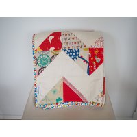 Handgemachter Baby Quilt Mit Zurück in Liebe Stoff von Lukku