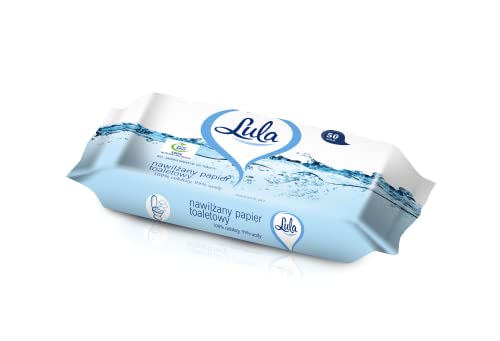 LULA Befeuchtung Toilettenpapier 99% Wasser, 50pcs von Lula