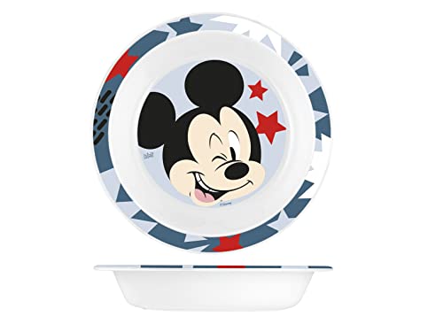 Lulabi Disney Mickey Icon Piatto Fondo Pappa in San Decorato, 20cm von Lulabi