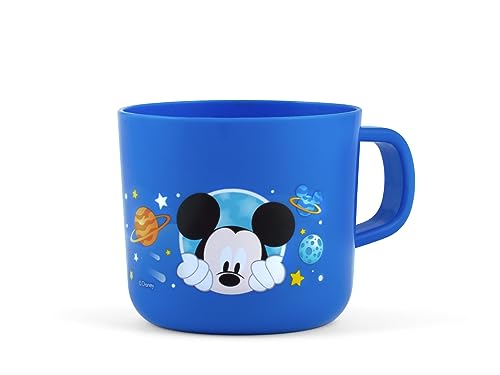 Lulabi Mickey Cosmo Mug in Polipropilene, Blu, 24cl von Lulabi