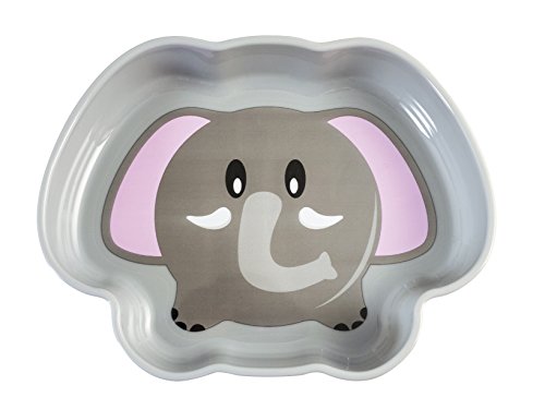 lulabi 715112 Teller Elefant, grau von Lulabi