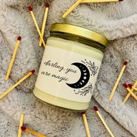 Darling, You Are Magic - Inspirierende Kerze Inspirierendes Geschenk Beste Freundin Für Sie von LuluPearCandleCo