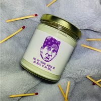 Die Vom Büro Inspirierte Kerze - Prison Mike Belle Von Da Ball Das Büro-Tv-Show Büro-Geschenk von LuluPearCandleCo