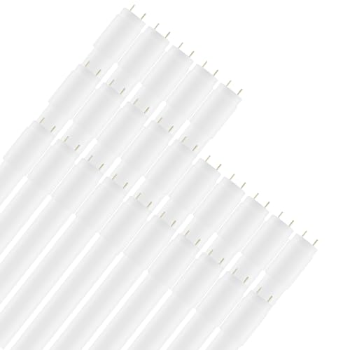 LumCa 25er Pack LED T8 Röhre 24W/860 tageslicht ersetzt 58W Leuchtstoffröhre G13 150cm | 6000K | 2880lm | LED-Leuchtstoffröhre inkl. LED Starter | 270° Ausstrahlungswinkel | KVG LED-Tube nicht dimmbar von LumCa
