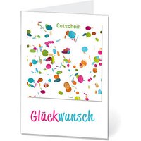 LUMA Gutschein Konfetti DIN B6 von Luma