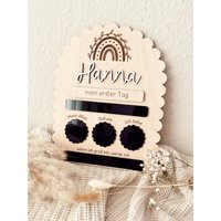 Mein Erster Tag Tafel Wiederbeschreibbar | Personalisierte Holztafel Für Einschulung, Kindergarten & Meilensteine Schulanfang Deko Mein Erster Tag Tafel Wiederbeschreibbar | Personalisierte Holztafel Für Einschulung, Kindergarten & Meilensteine Schulanfang Deko von LumaiDesignDe