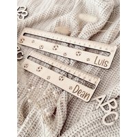 Personalisiertes Lineal Mit Name Und Lesehilfe | Geschenk Einschulung Jungs Fußball von LumaiDesignDe
