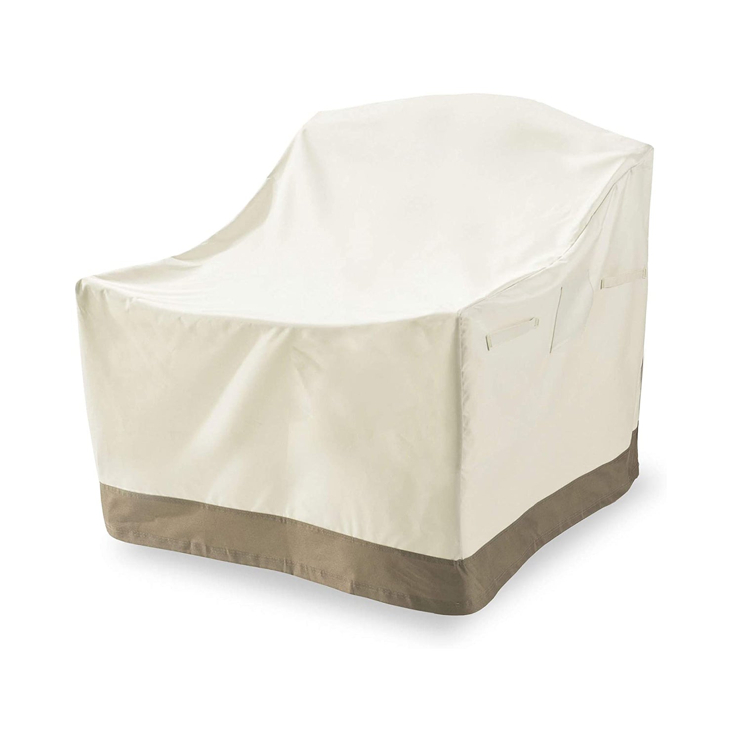 Abdeckplane für Gartenstühle - 64 x 79 x 102 cm - Beige von LUMALAND