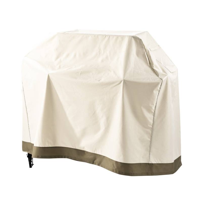 Gartenmöbelabdeckung Grill Abdeckhaube - 165 x 63 x 125 - Beige von LUMALAND