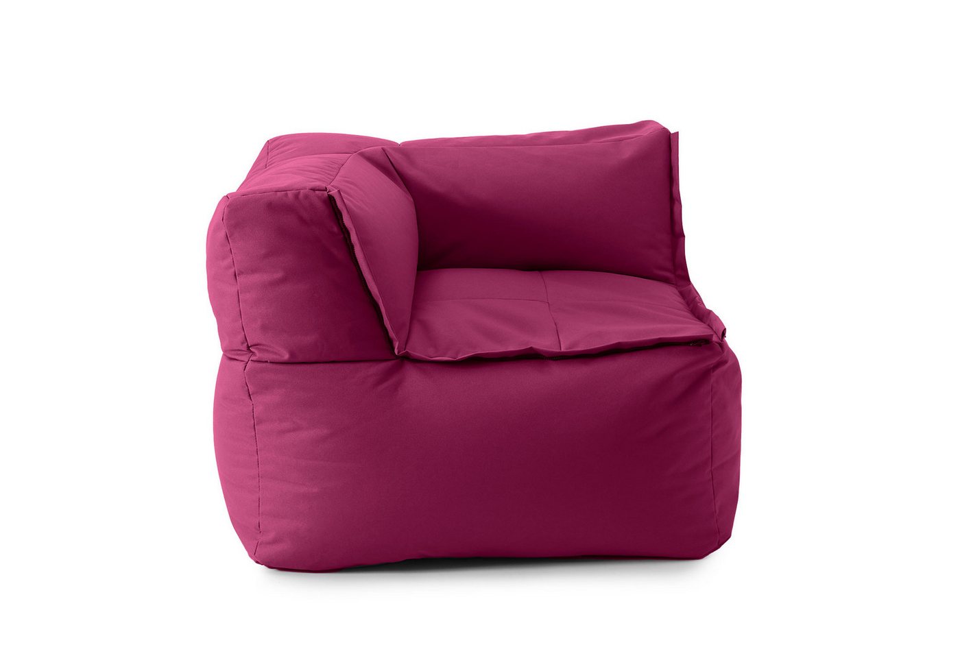Lumaland Loungeset In- & outdoor Sofa individuell kombinierbar mit dem Modularen System, Sessel wasserfest abnehmbarer Bezug erweiterbar waschbar von Lumaland