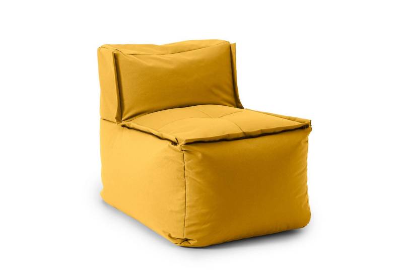 Lumaland Loungeset In- & outdoor Sofa individuell kombinierbar mit dem Modularen System, Sessel wasserfest abnehmbarer Bezug erweiterbar waschbar von Lumaland