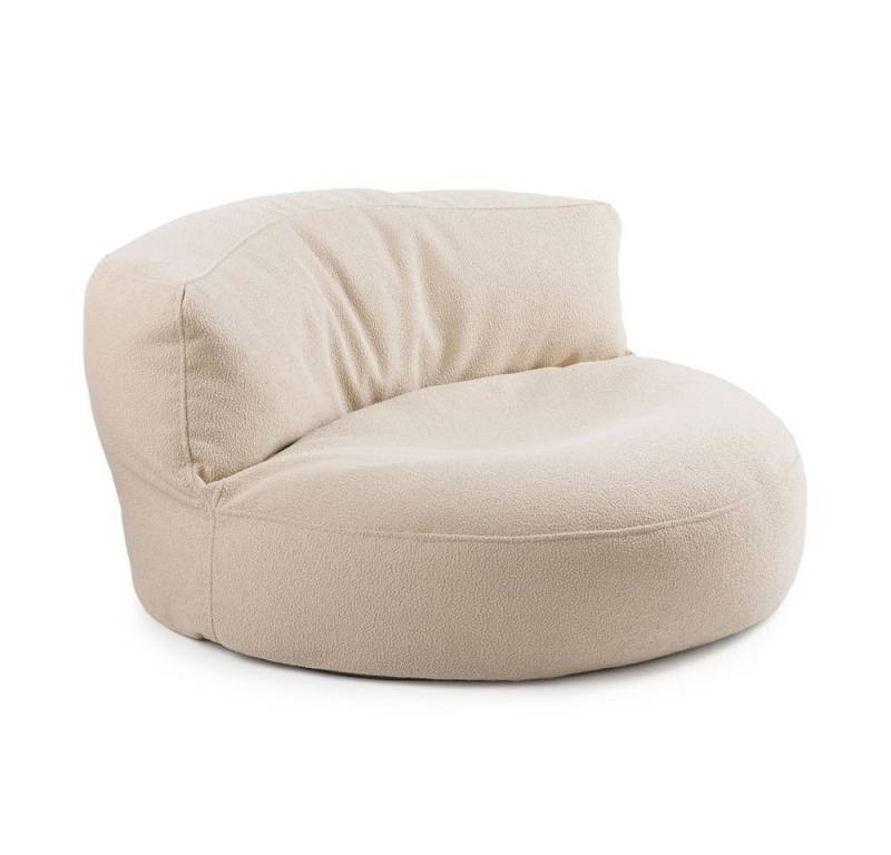 Lumaland Loungeset Sitzsack Lounge Teddy 320L, Indoor-Bezug - weich waschbar - perfekt fürs moderne Zuhause von Lumaland