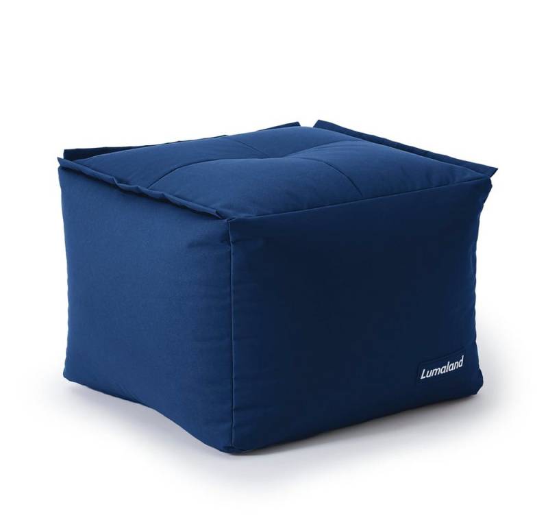 Lumaland Sitzsack In- & outdoor Sofa individuell kombinierbar mit dem Modularen System, Sessel wasserfest abnehmbarer Bezug erweiterbar waschbar von Lumaland