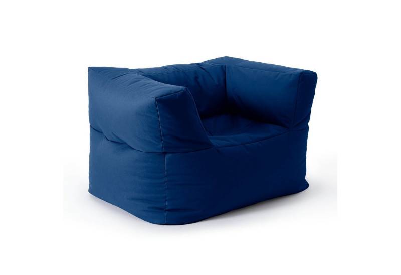 Lumaland Sitzsack In- & outdoor Sofa individuell kombinierbar mit dem Modularen System, Sessel wasserfest abnehmbarer Bezug erweiterbar waschbar von Lumaland