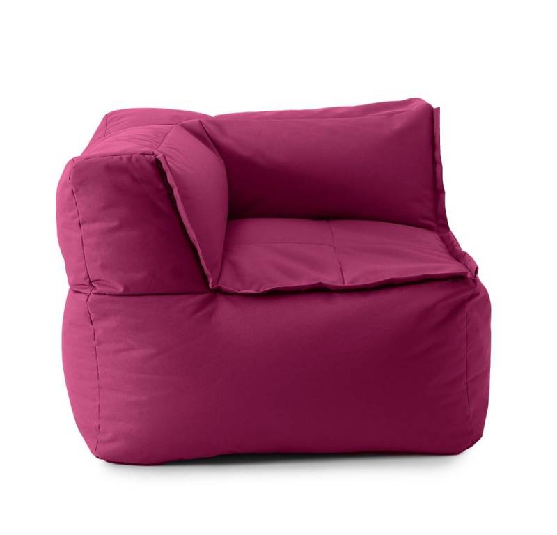 Lumaland Sitzsack In- & outdoor Sofa individuell kombinierbar mit dem Modularen System, Sessel wasserfest abnehmbarer Bezug erweiterbar waschbar von Lumaland