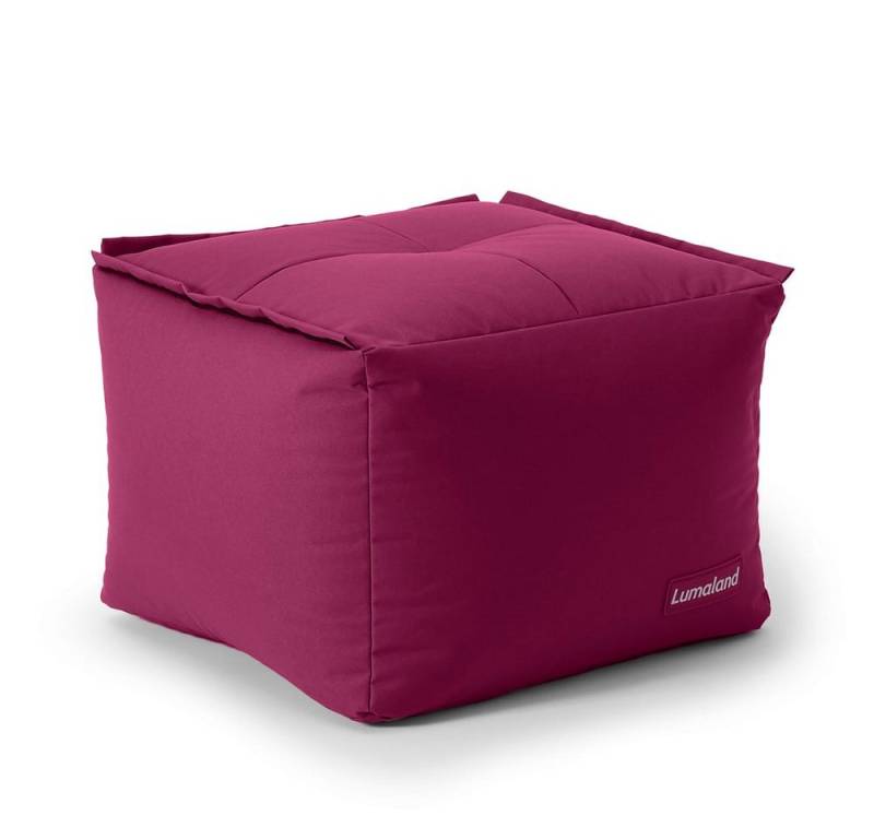 Lumaland Sitzsack In- & outdoor Sofa individuell kombinierbar mit dem Modularen System, Sessel wasserfest abnehmbarer Bezug erweiterbar waschbar von Lumaland