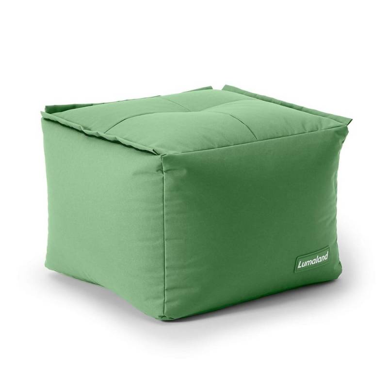 Lumaland Sitzsack In- & outdoor Sofa individuell kombinierbar mit dem Modularen System, Sessel wasserfest abnehmbarer Bezug erweiterbar waschbar von Lumaland