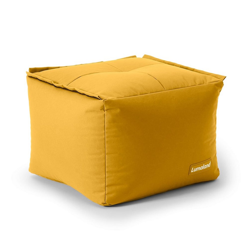 Lumaland Sitzsack In- & outdoor Sofa individuell kombinierbar mit dem Modularen System, Sessel wasserfest abnehmbarer Bezug erweiterbar waschbar Lumaland Sitzsack In- & outdoor Sofa individuell kombinierbar mit dem Modularen System, Sessel wasserfest abnehmbarer Bezug erweiterbar waschbar von Lumaland