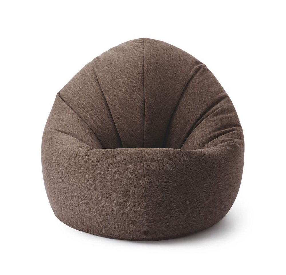 Lumaland Sitzsack Interior Line Bodenkissen Bean Bag Lounge Leinenlook, 300L Liegekissen 80x75x35 Gaming waschbar robust Lumaland Sitzsack Interior Line Bodenkissen Bean Bag Lounge Leinenlook, 300L Liegekissen 80x75x35 Gaming waschbar robust von Lumaland