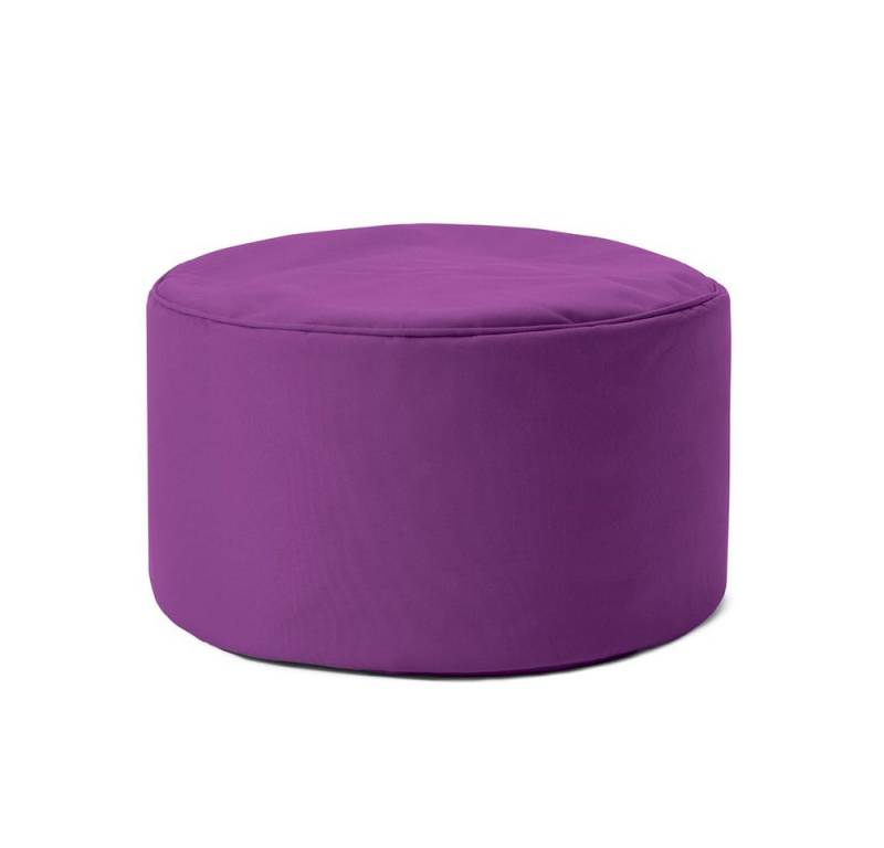 Lumaland Sitzsack Pouf 50L kompakt Hocker, Tisch, Fußsack in- & Outdoor, 25x45cm & 5 Jahre Garantie von Lumaland