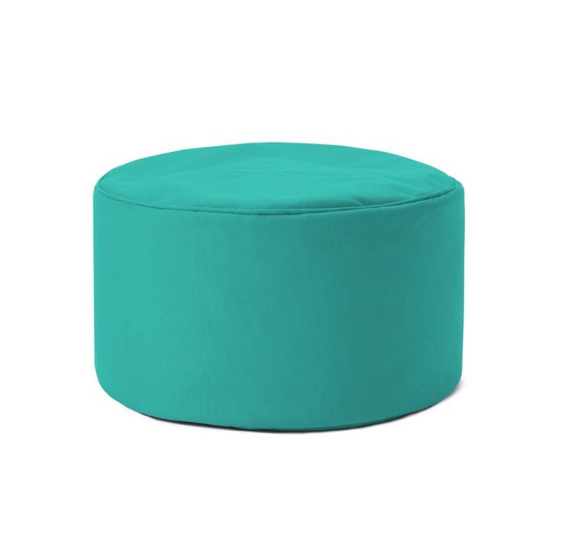 Lumaland Sitzsack Pouf 50L kompakt Hocker, Tisch, Fußsack in- & Outdoor, 25x45cm & 5 Jahre Garantie von Lumaland
