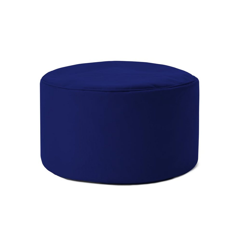 Lumaland Sitzsack Pouf 50L kompakt Hocker, Tisch, Fußsack in- & Outdoor, 25x45cm & 5 Jahre Garantie von Lumaland